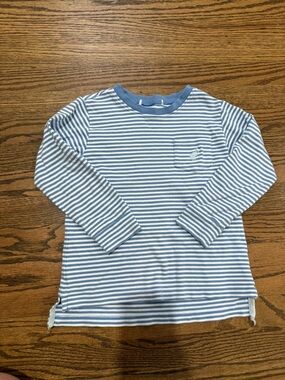 TBBC Striped Long-Sleeve Boys Top - Blue & White